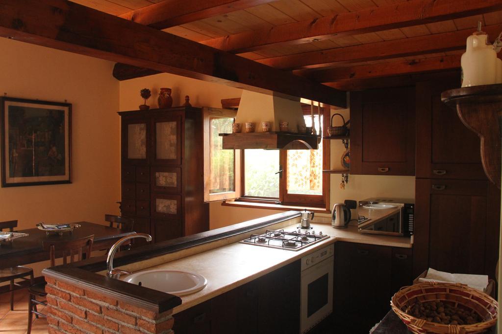 Mount Etna Chalet Maletto Eksteriør billede